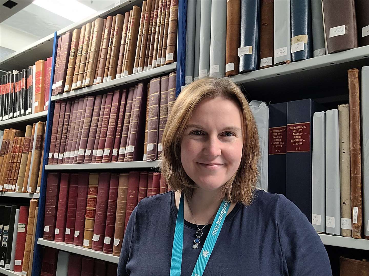 Lorna Steele-McGinn, community engagement officer at the Highland Archive Centre.