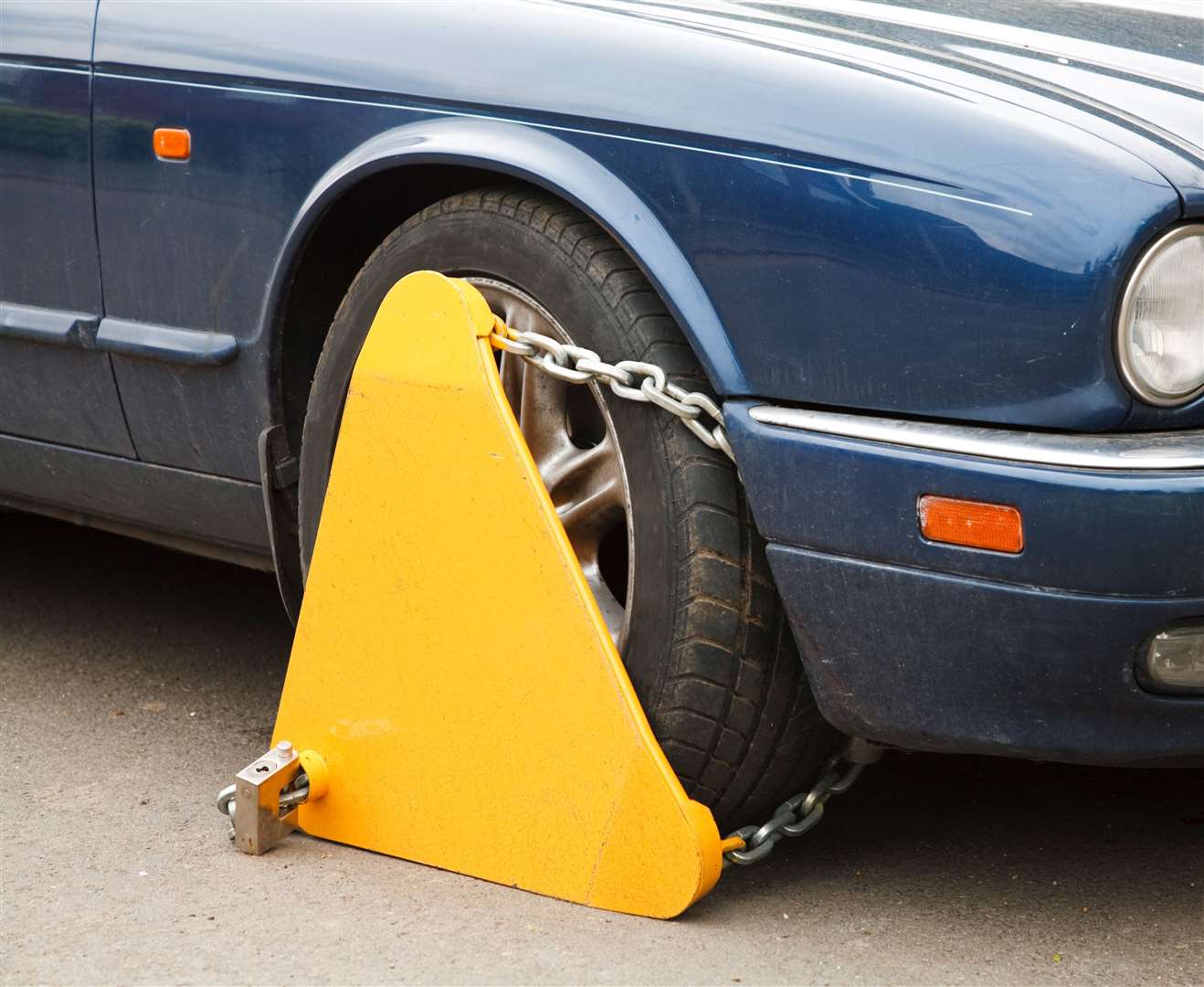 Twenty-seven local drivers had their vehicles seized or clamped this week. (Library picture; not necessarily the type of clamp used in the multi-agency operation.)