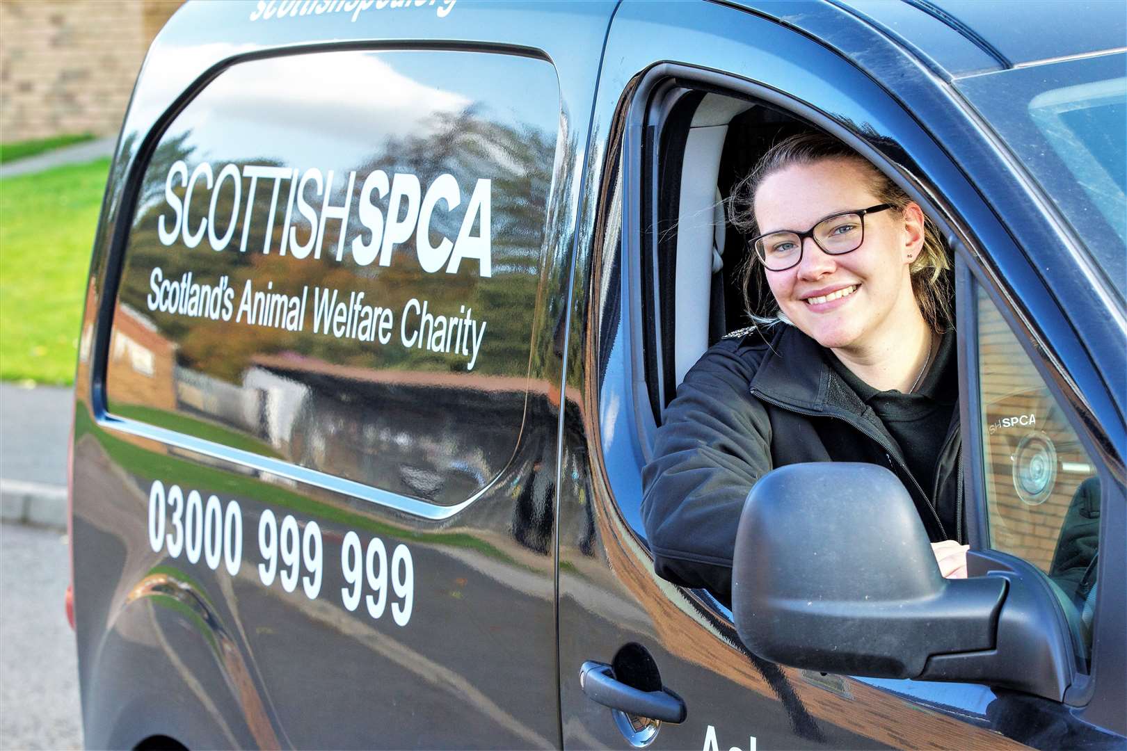 Scottish SPCA volunteers are needed to help with driving. Picture: Peter Devlin