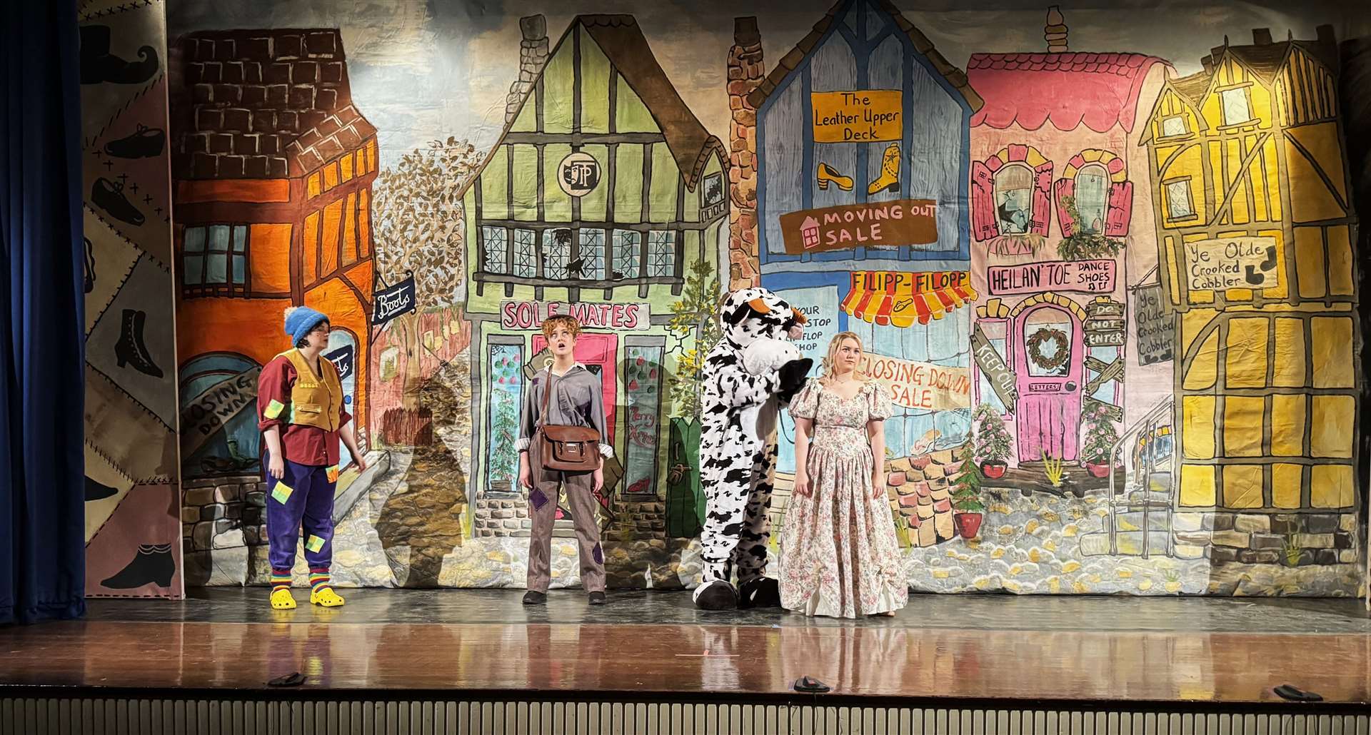 Some of the brilliant set design at this year's Thurso pantomime. Picture: John Firth