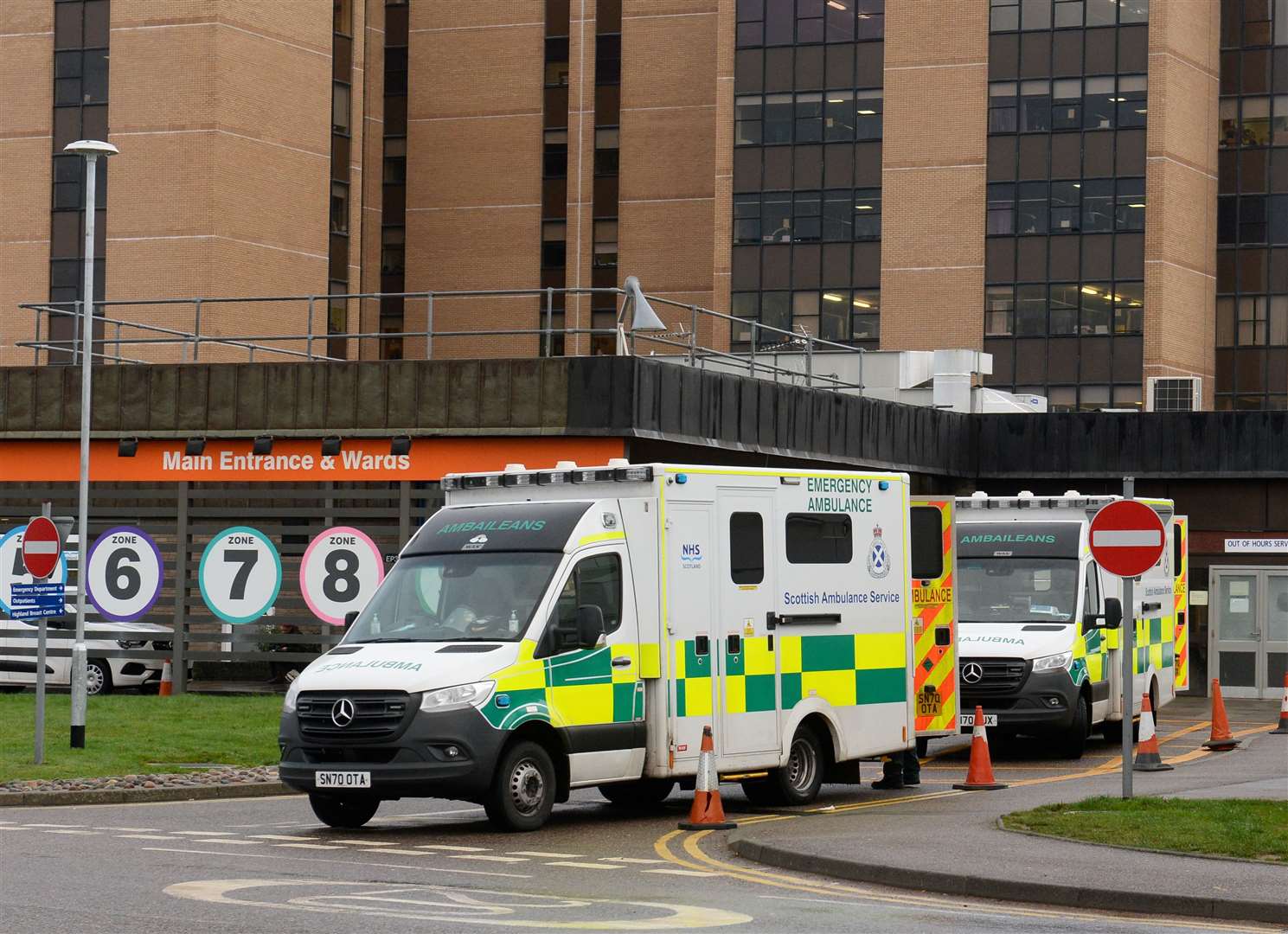 Raigmore Hospital.Picture Gary Anthony...