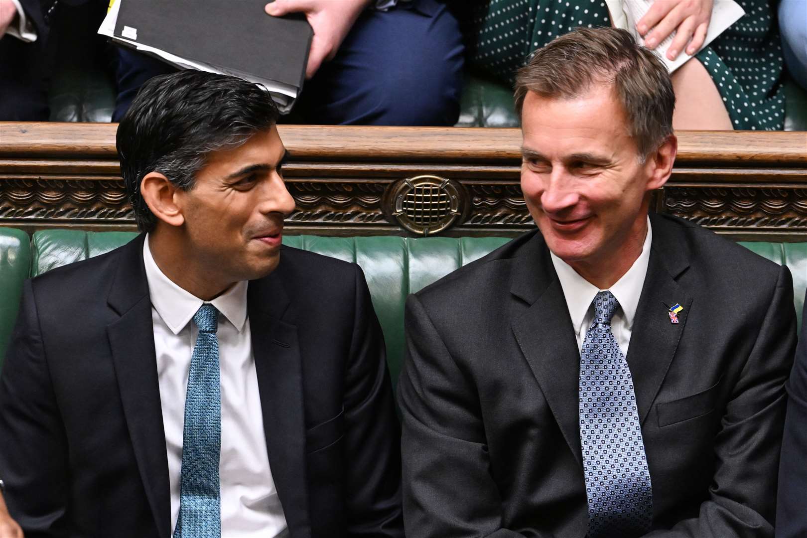 Prime Minister Rishi Sunak and Chancellor of the Exchequer Jeremy Hunt (UK Parliament/Jessica Taylor)
