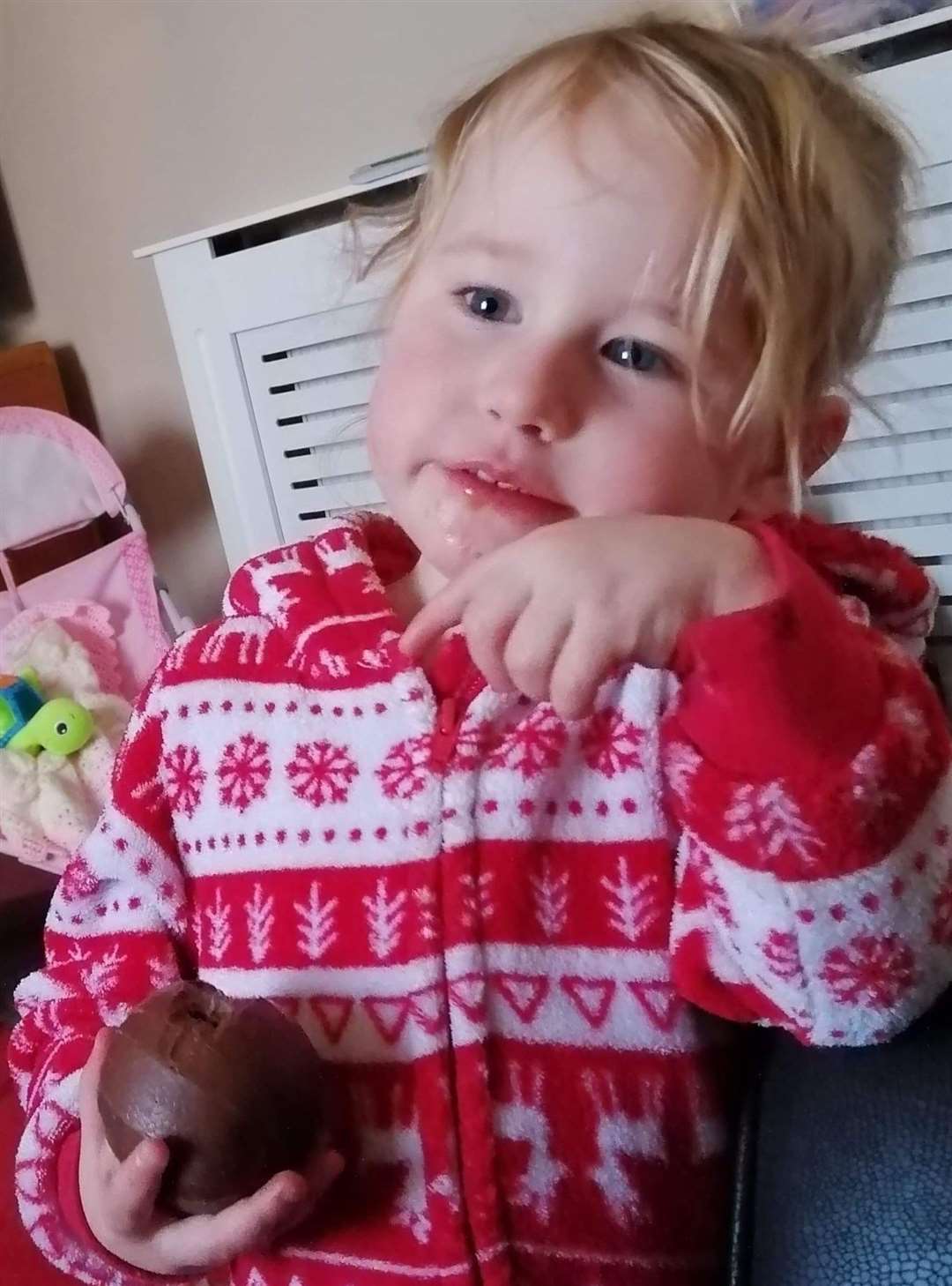 Two-year-old Lola James suffered a ‘catastrophic’ head injury at her home in Haverfordwest (Family handout/Dyfed-Powys Police/PA)