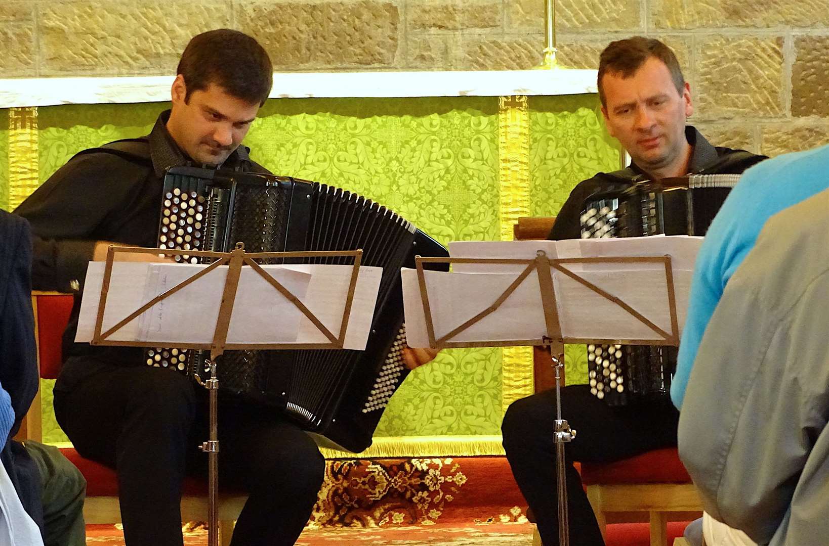 The duo from Ukraine will be playing in Dornoch and Thurso.