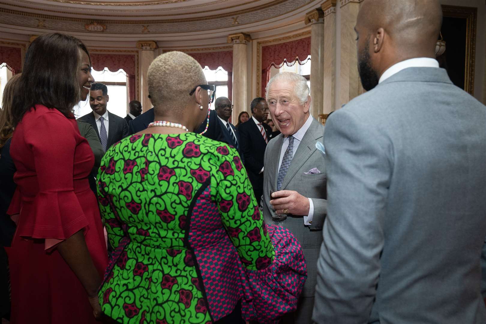 The reception was held ahead of the Powerlist Black Excellence Awards this week (Victoria Jones/PA)
