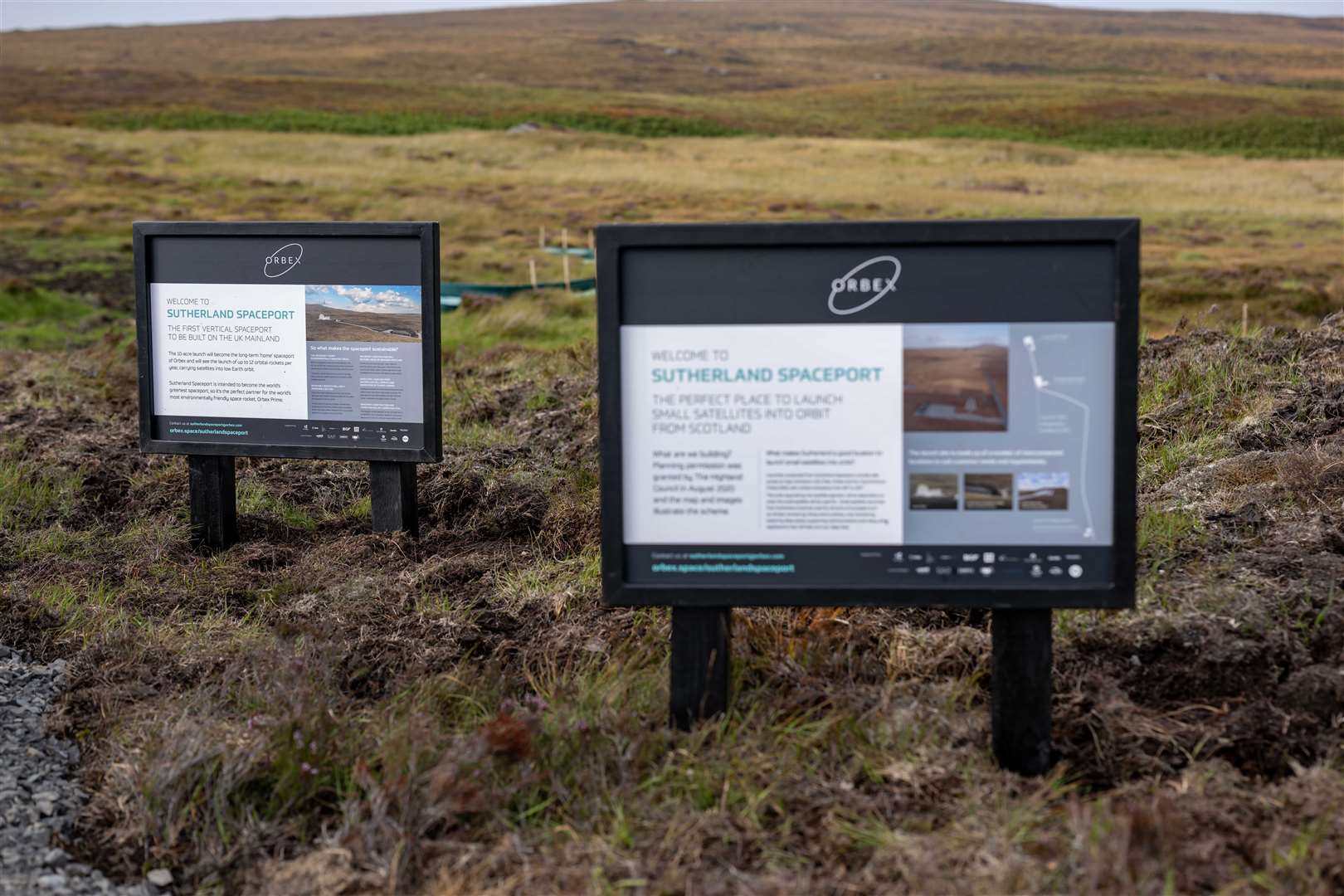 Work on the Sutherland Spaceport was paused in December.