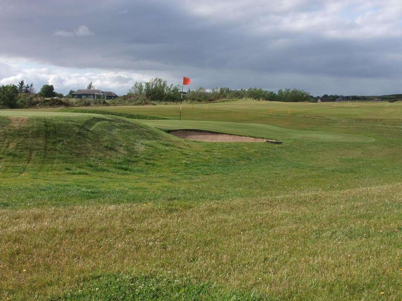 Part of the nine-hole course at Lybster. Picture: John Gunn