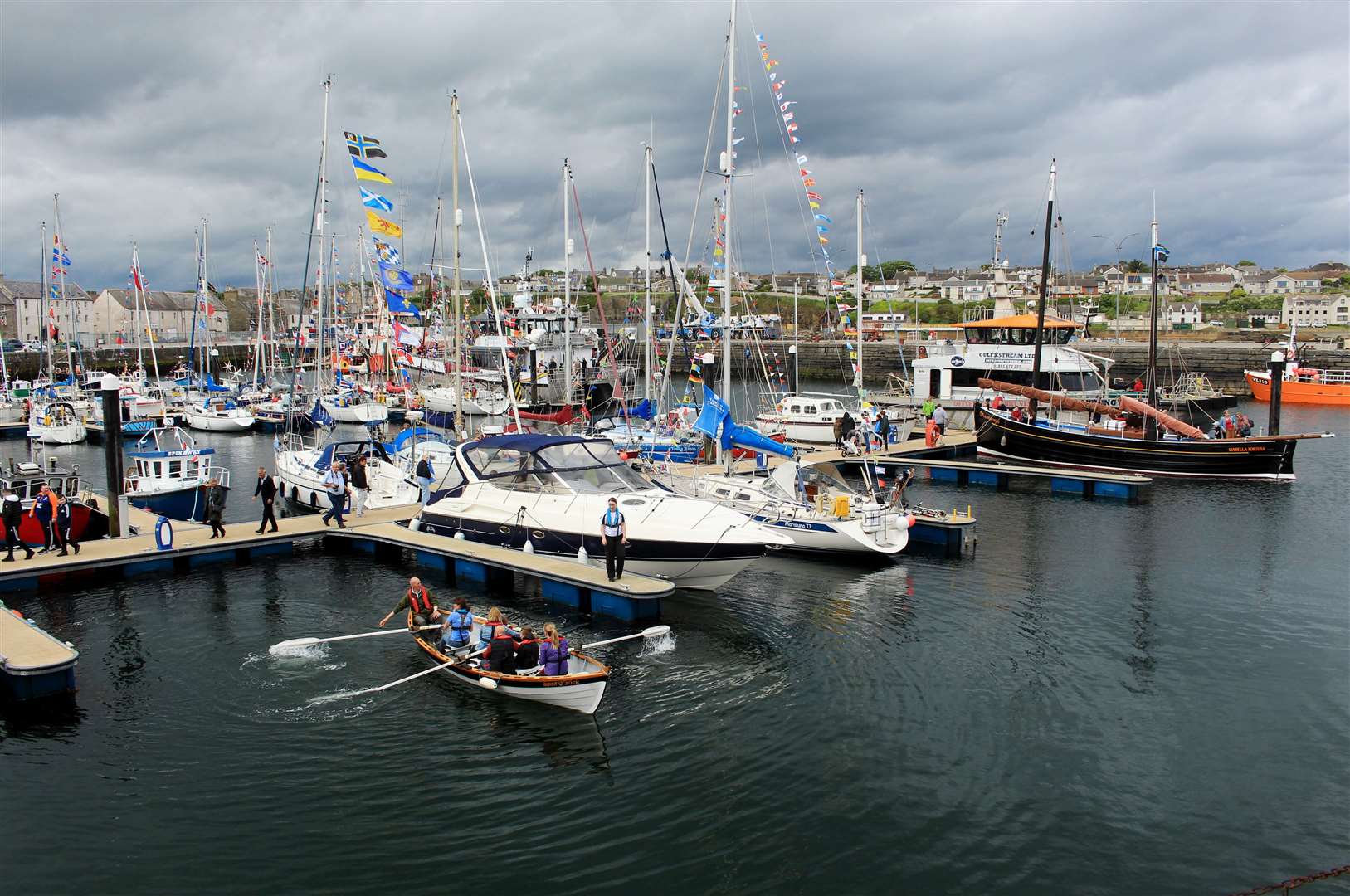 Last year's Harbour Day raised £12,200 for the lifeboat service. Picture: Alan Hendry