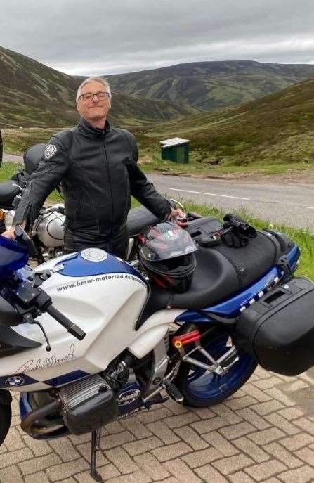 Motorcyclist Adrian Placzek died after the collision on the A836.
