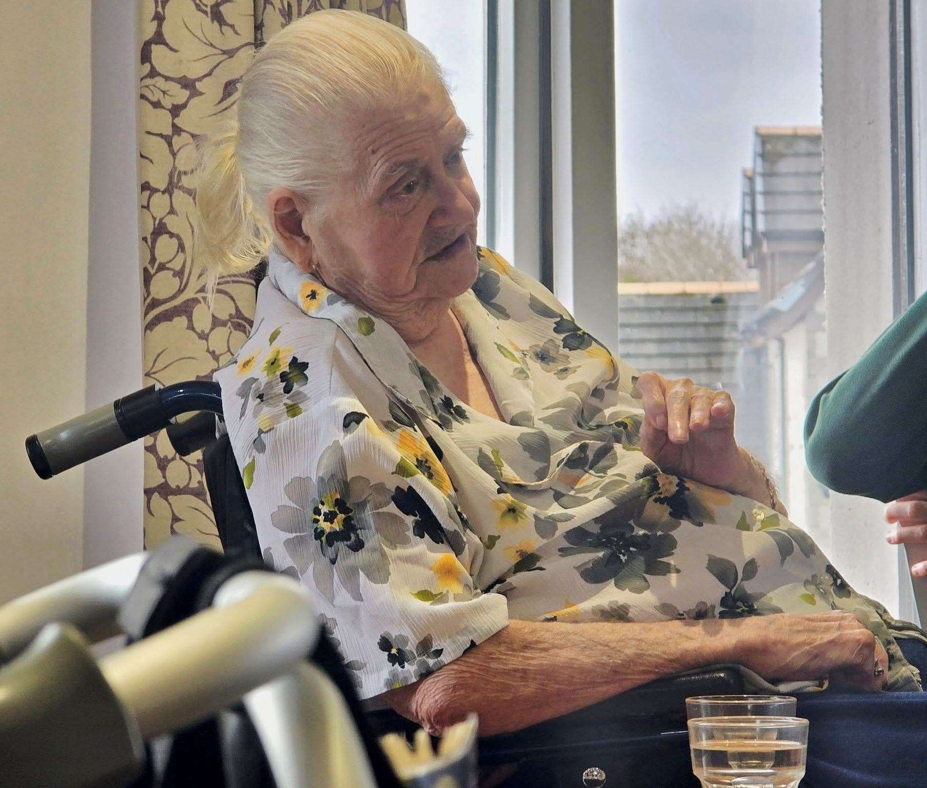 Margaret held the pupils transfixed as she shared some of her wartime memories.