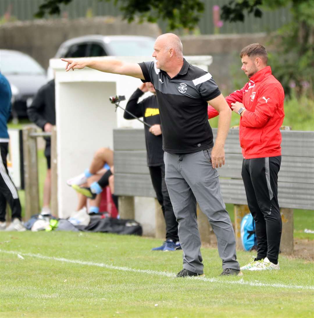 Thurso manager Stevie Reid admits it has been a disappointing start to the season but some key players are on their way back. Picture: James Gunn