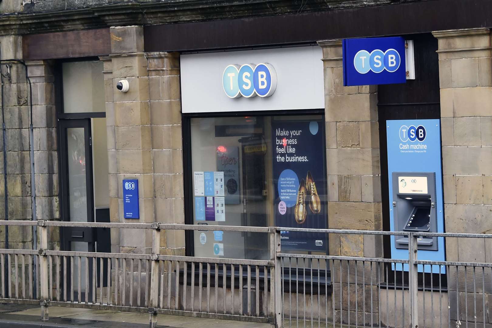 The TSB Thurso branch closed its doors and the bank now operates a pop-up branch in the North Coast Visitor Centre.