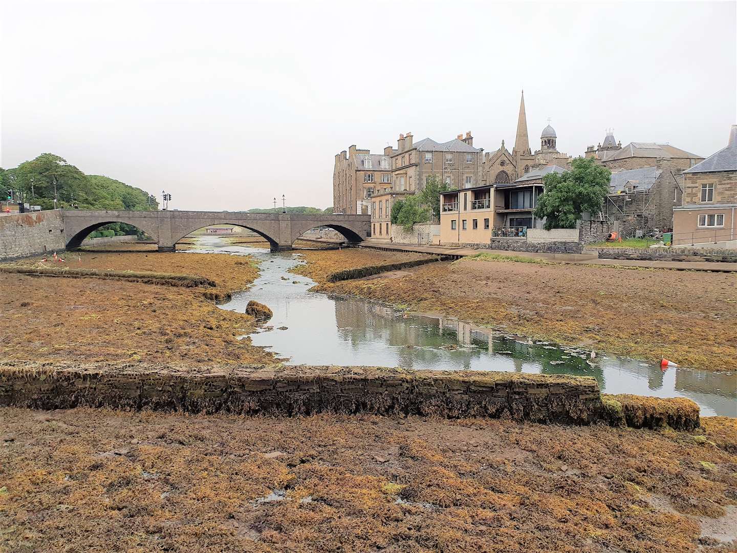 Wick River has been affected by the drought. Picture: Nicky Stewart