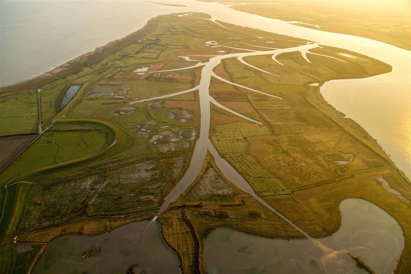 Sir James will cite Steart Marshes on the Severn Estuary as an example of how habitat restoration can benefit humans (WWT/PA)