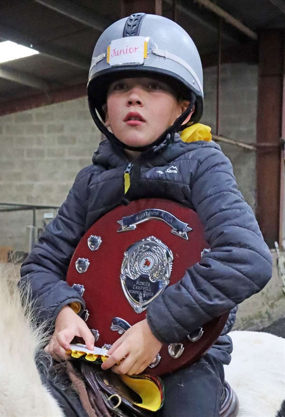 Junior Hornsby-Bain was one of the winners. Picture: Neil Buchan