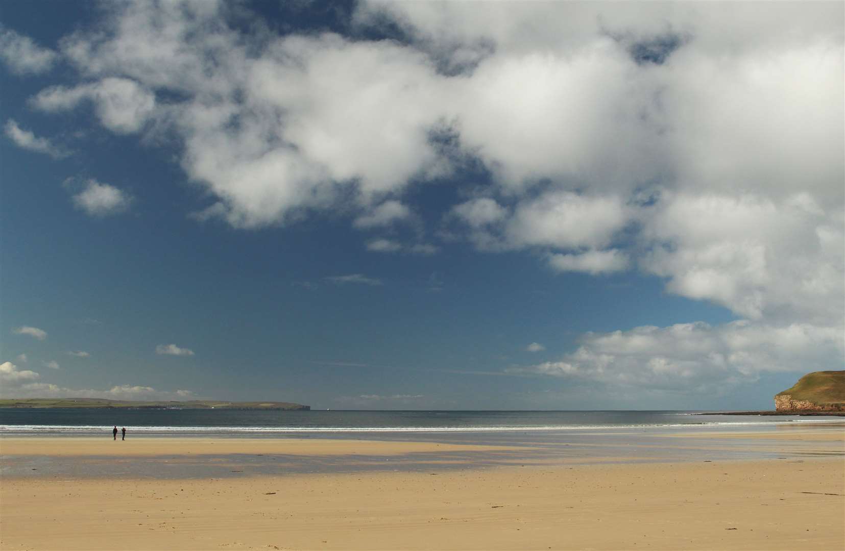 Dunnet beach is on the Caithness section of the North Coast 500 route. Picture: Alan Hendry