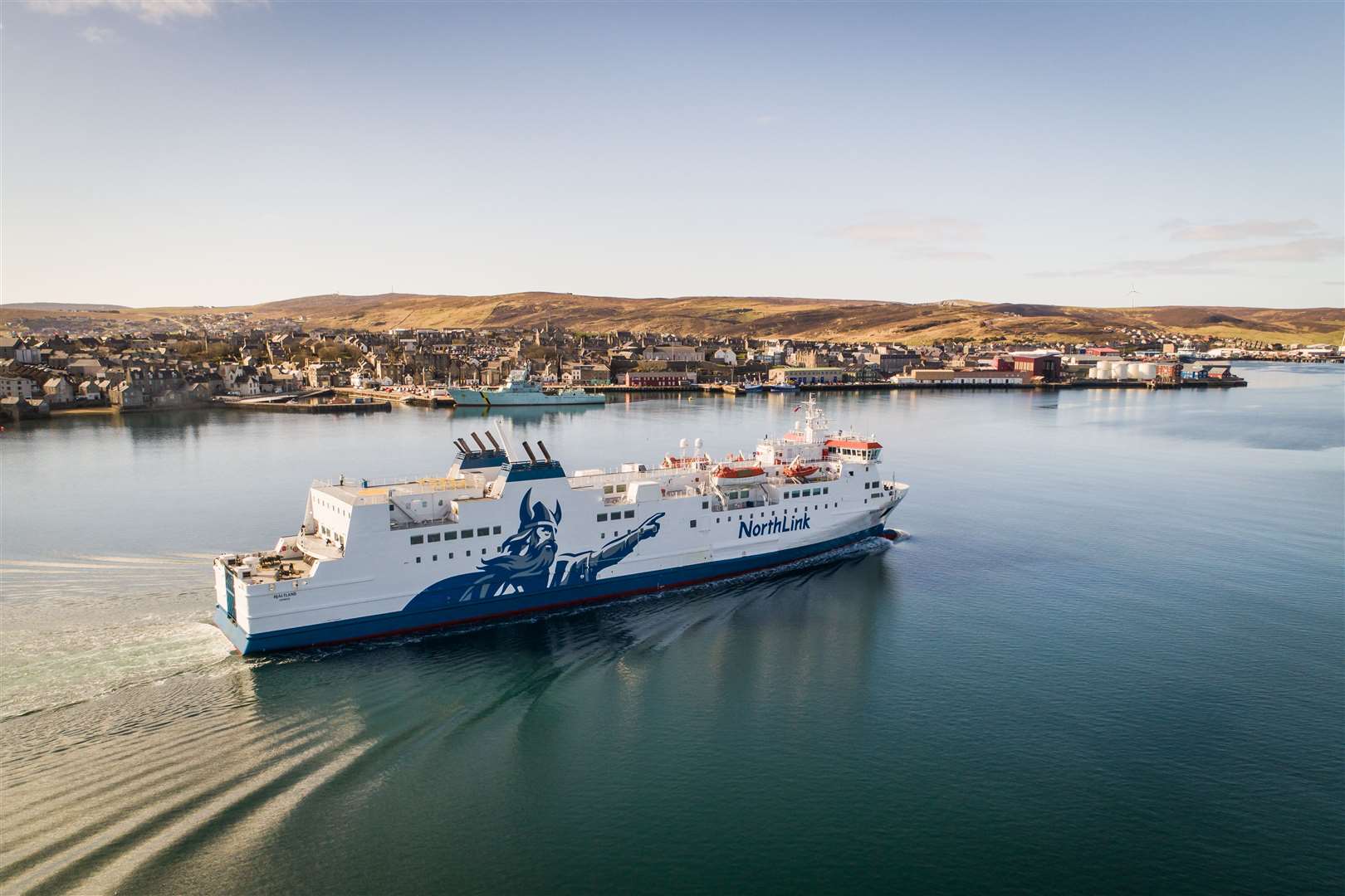 No replacement vessel to cover Scrabster route during Hamnavoe refit next month. Picture: NorthLink Ferries