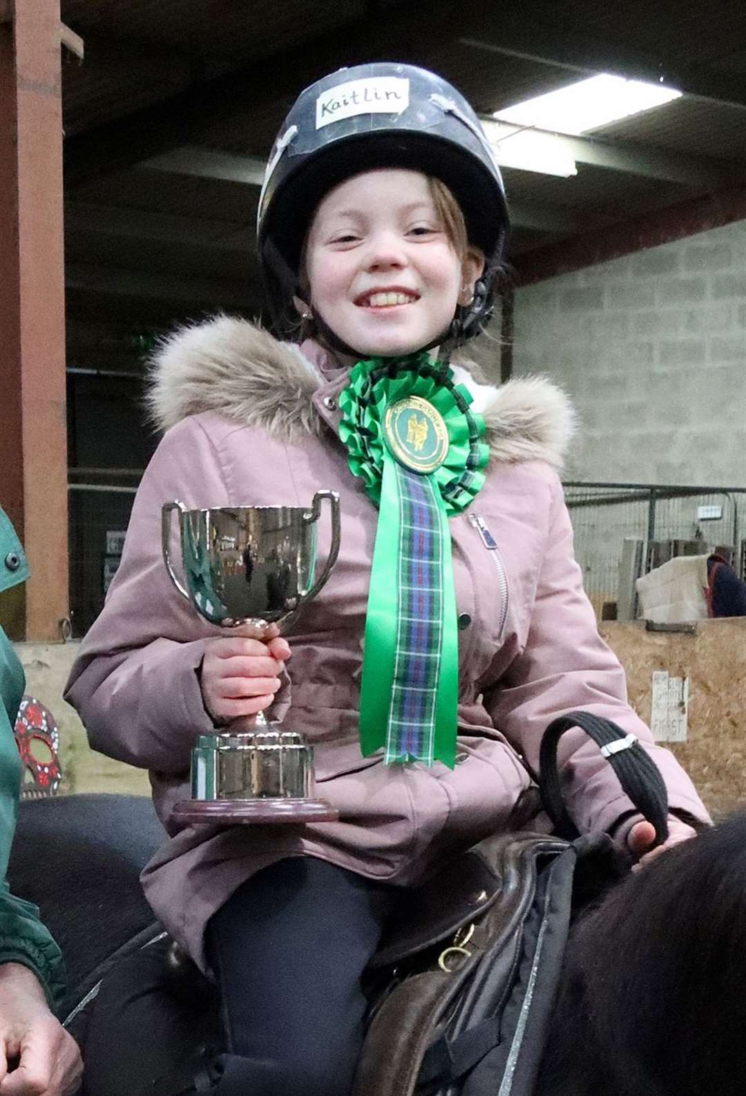 Kaitlin Manson was one of the trophy winners. Picture: Neil Buchan