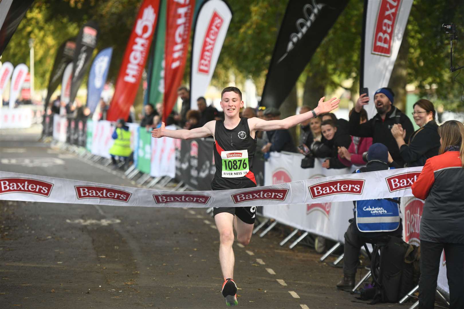 Billy Sutherland claimed victory at the River Ness 5k. Picture: James Mackenzie
