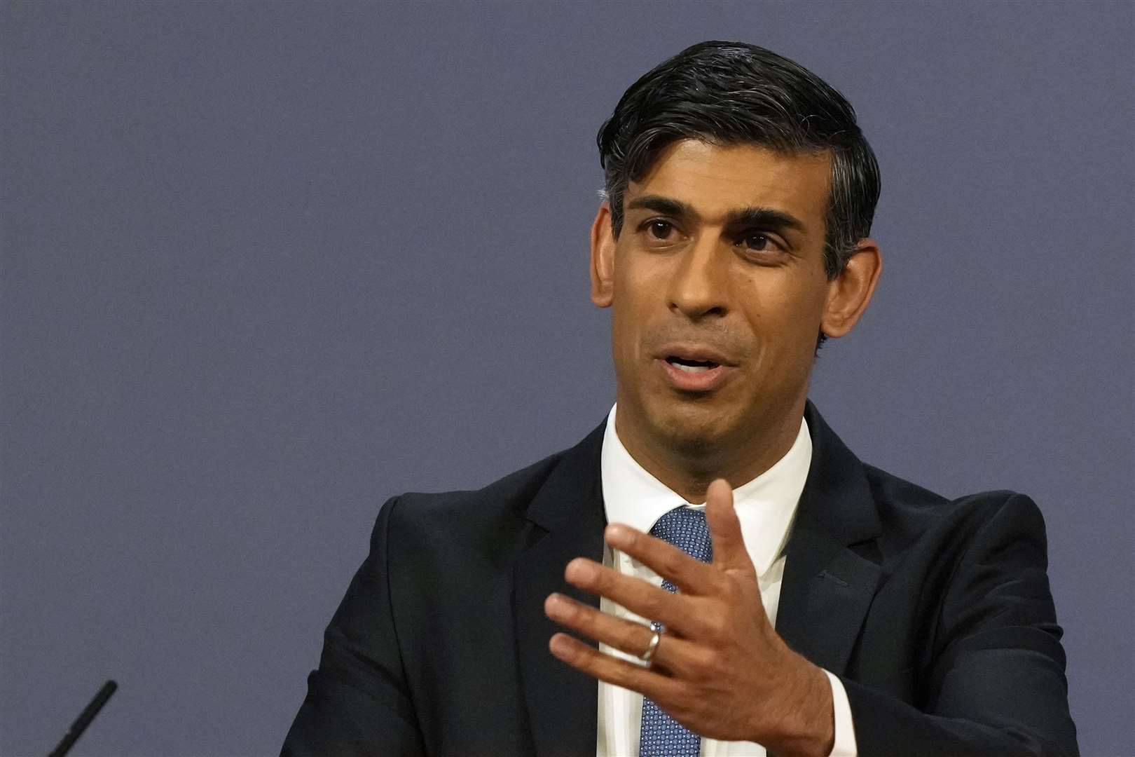 A spokesman for Rishi Sunak said that Government was not considering removing care workers from the shortage list (Frank Augstein/PA)