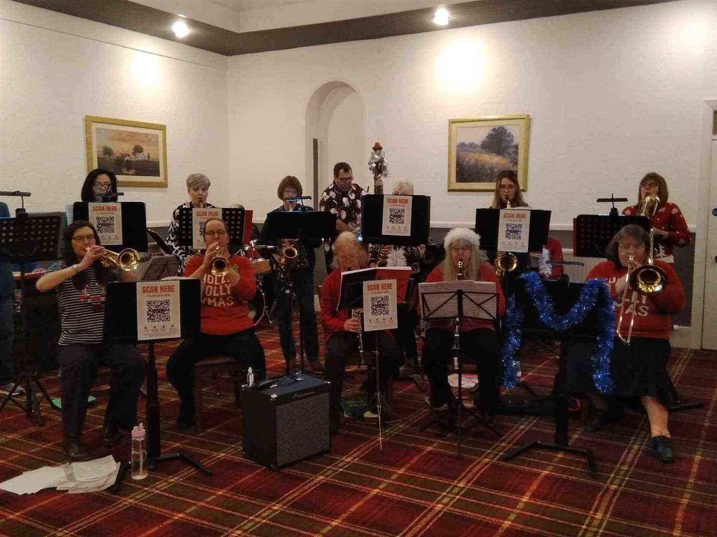 The Sunday Swing concert raised funds for Arran's Appeal