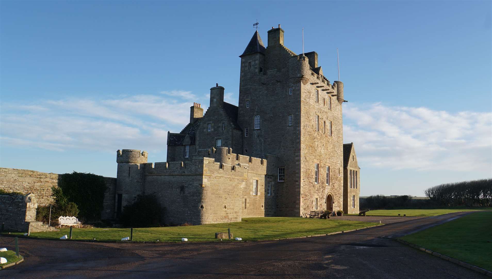 Ackergill Tower is now privately owned. Picture: David G Scott