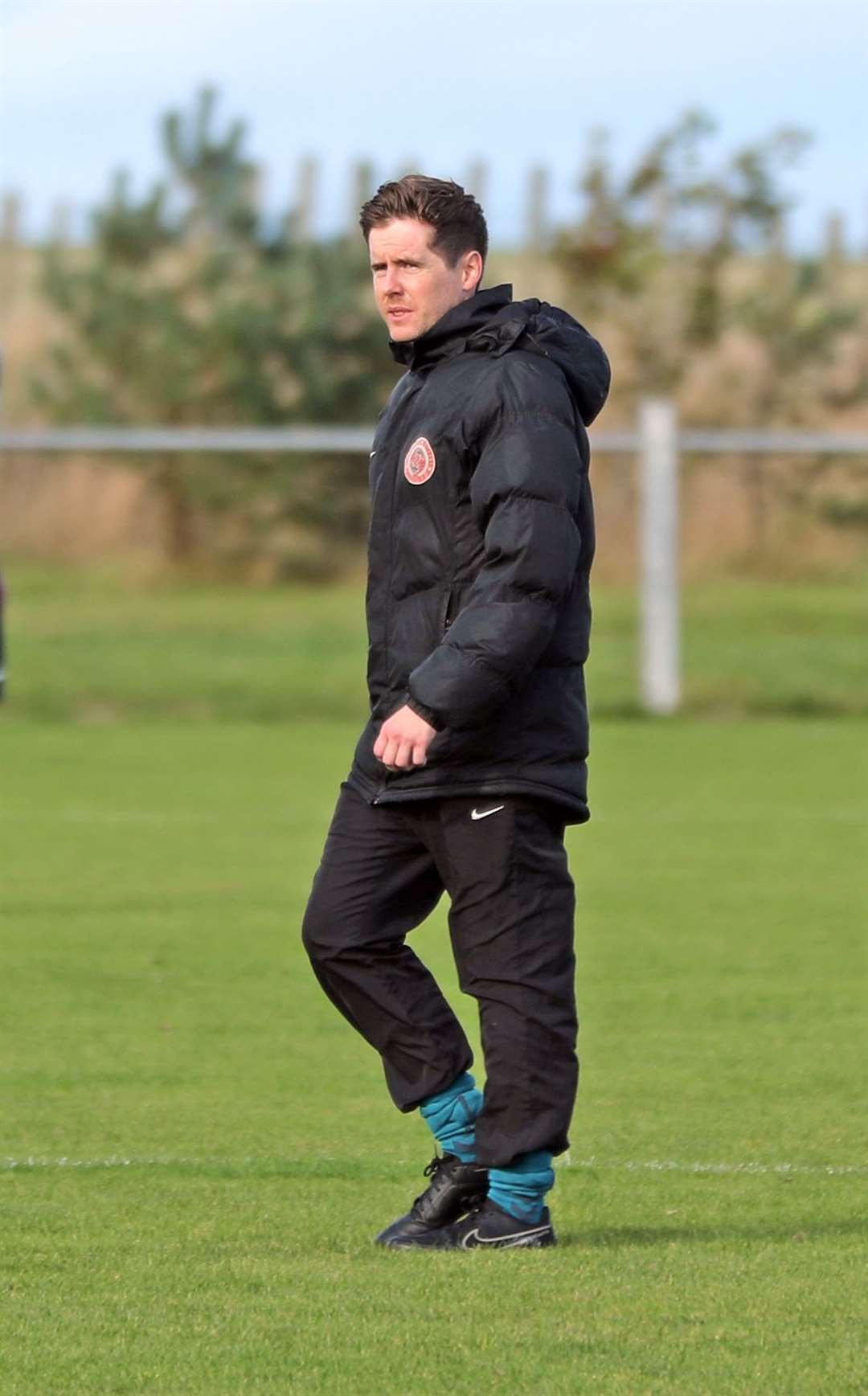 Halkirk United boss Ewan McElroy: 'We have a few really testing games coming up.' Picture: James Gunn