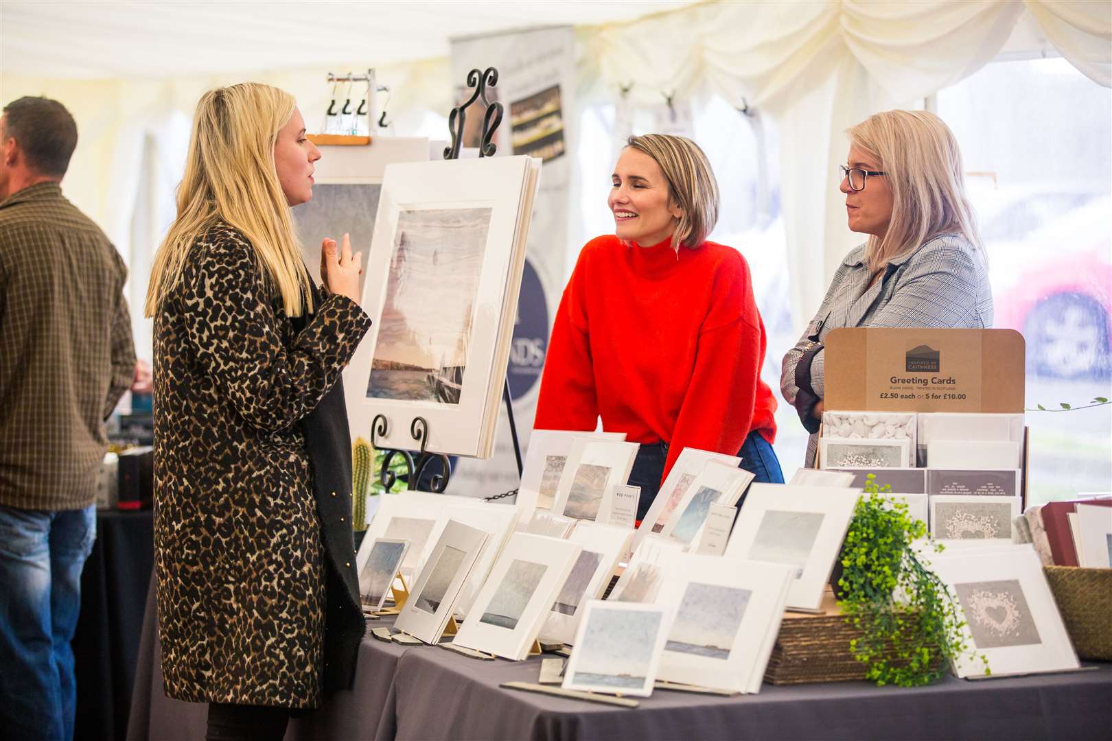 The Inspired by Caithness stand at the 2019 Taste North event.