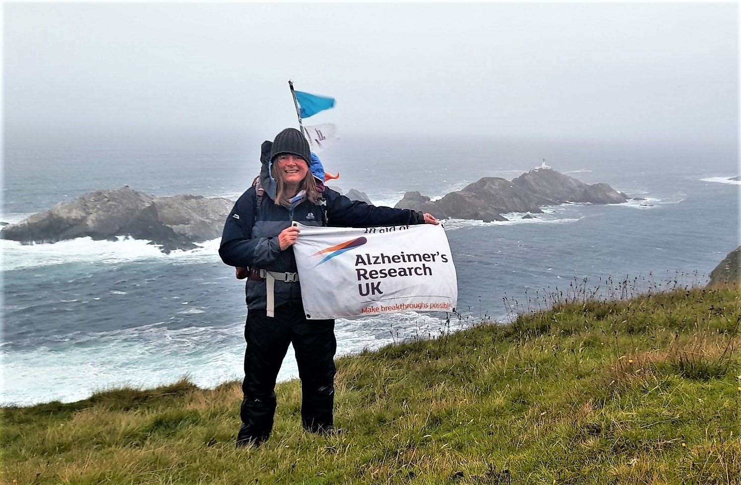 Karen Penny reaches her final destination having walked 10,500 miles and covered the entire UK and Irish coastline.