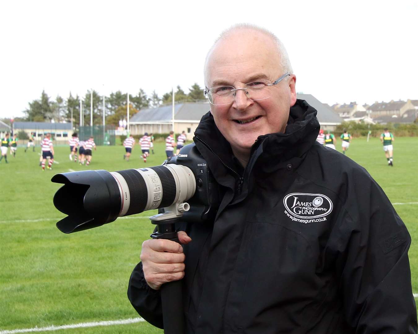 James at the Millbank rugby ground in Thurso to cover a Caithness home game.