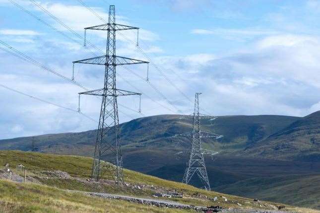 Objectors say the overhead power lines will damage the natural beauty of the Highlands