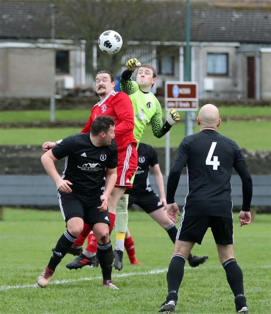 Thurso's 2-1 home defeat to St Duthus has been their only game since the turn of the year. Picture: James Gunn