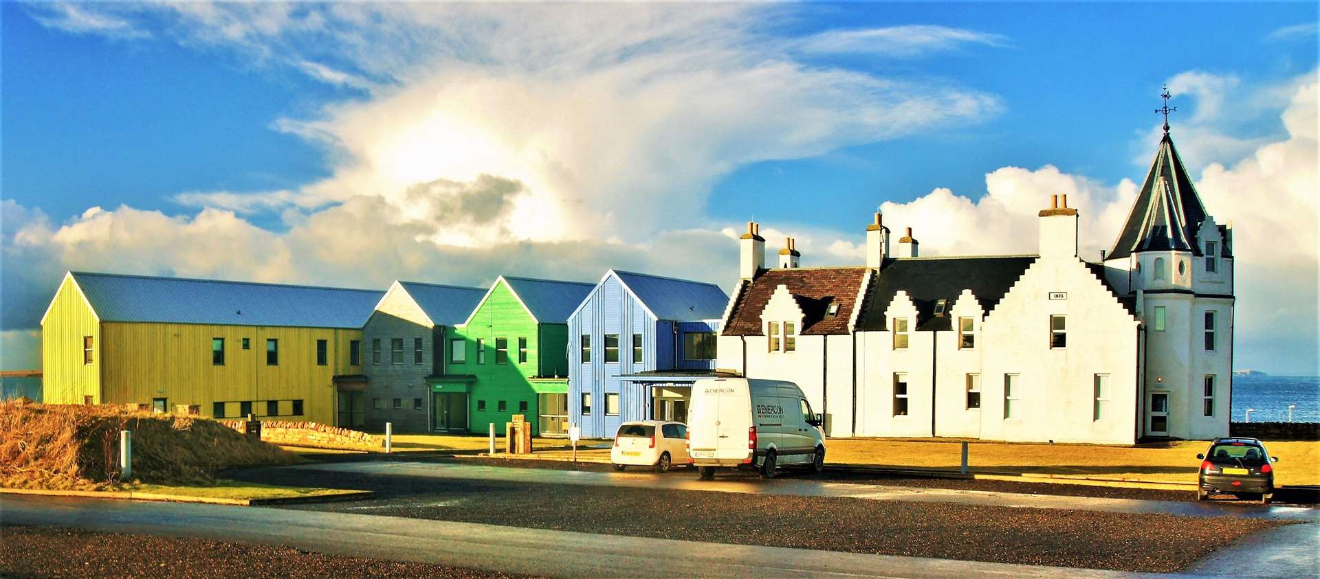 You can visit John O'Groats and hear a story while taking a scenic walk. Picture: DGS