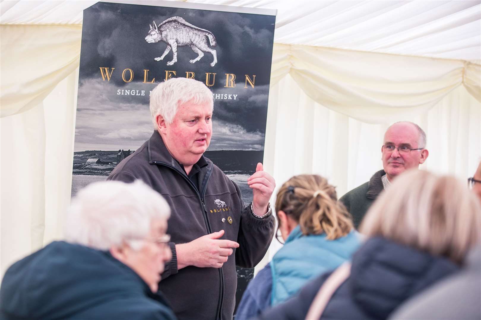 Wolfburn Distillery's Charlie Ross at the Taste North food and drink festival in 2019.