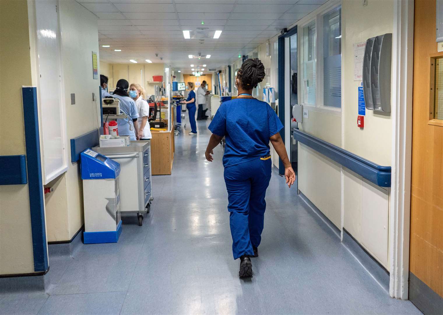 £11.5 billion was spent outsourcing health services from the NHS to the private sector from 2014 to 2020, research suggests (Jeff Moore/PA)