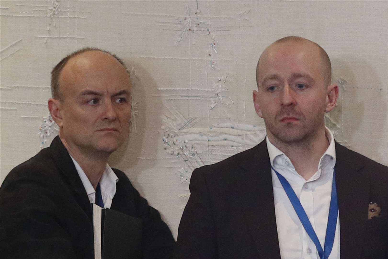 Dominic Cummings, left, and Lee Cain were previous key advisors in Downing Street (PA)