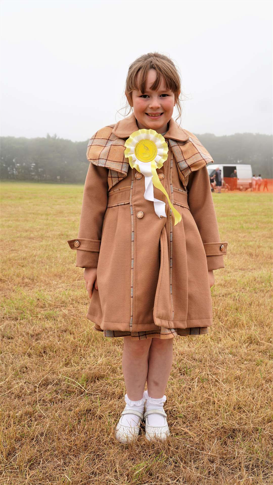 Freya Reid aged seven was judged the winner of the best dressed competition.. Picture: DGS