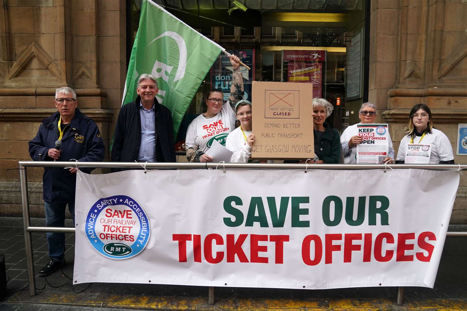 Rail unions and passenger groups have launched campaigns against the plans (Andrew Milligan/PA)