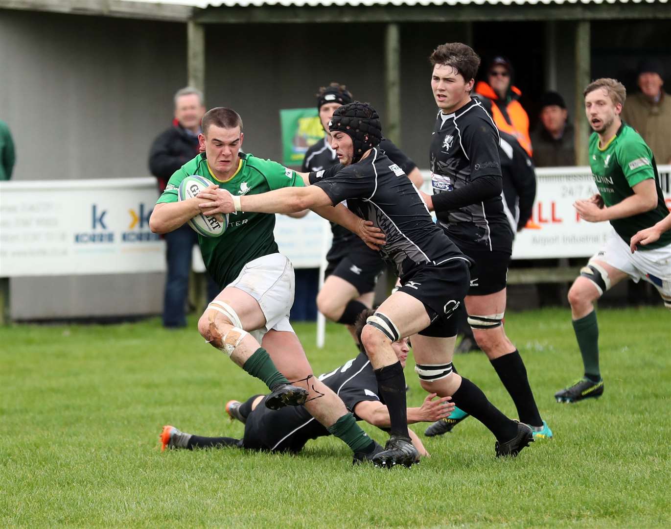 Jack Macleod evades a tackle in the victory over Strathmore. Picture: James Gunn