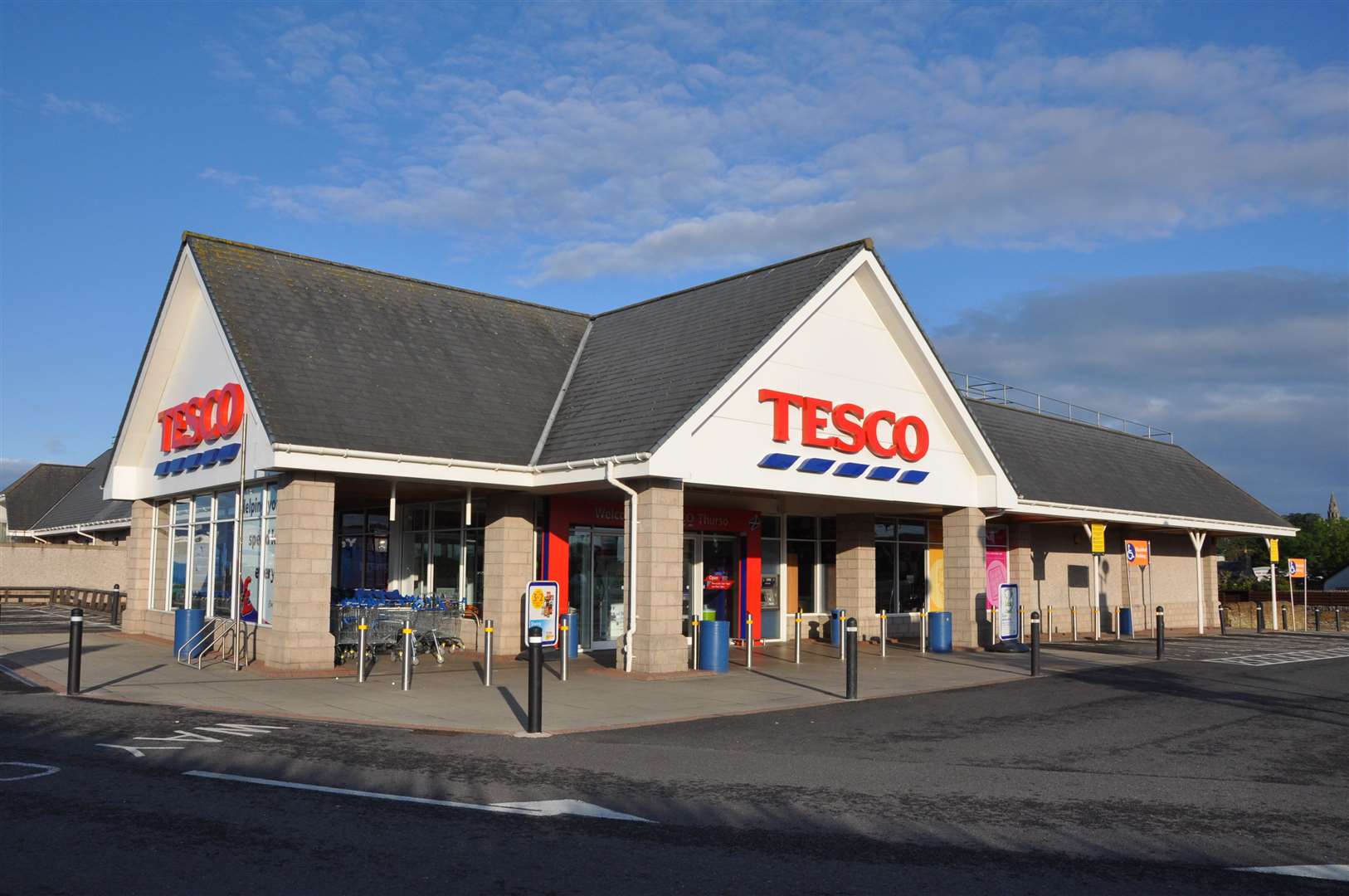 The Tesco store in Millbank Road, Thurso.
