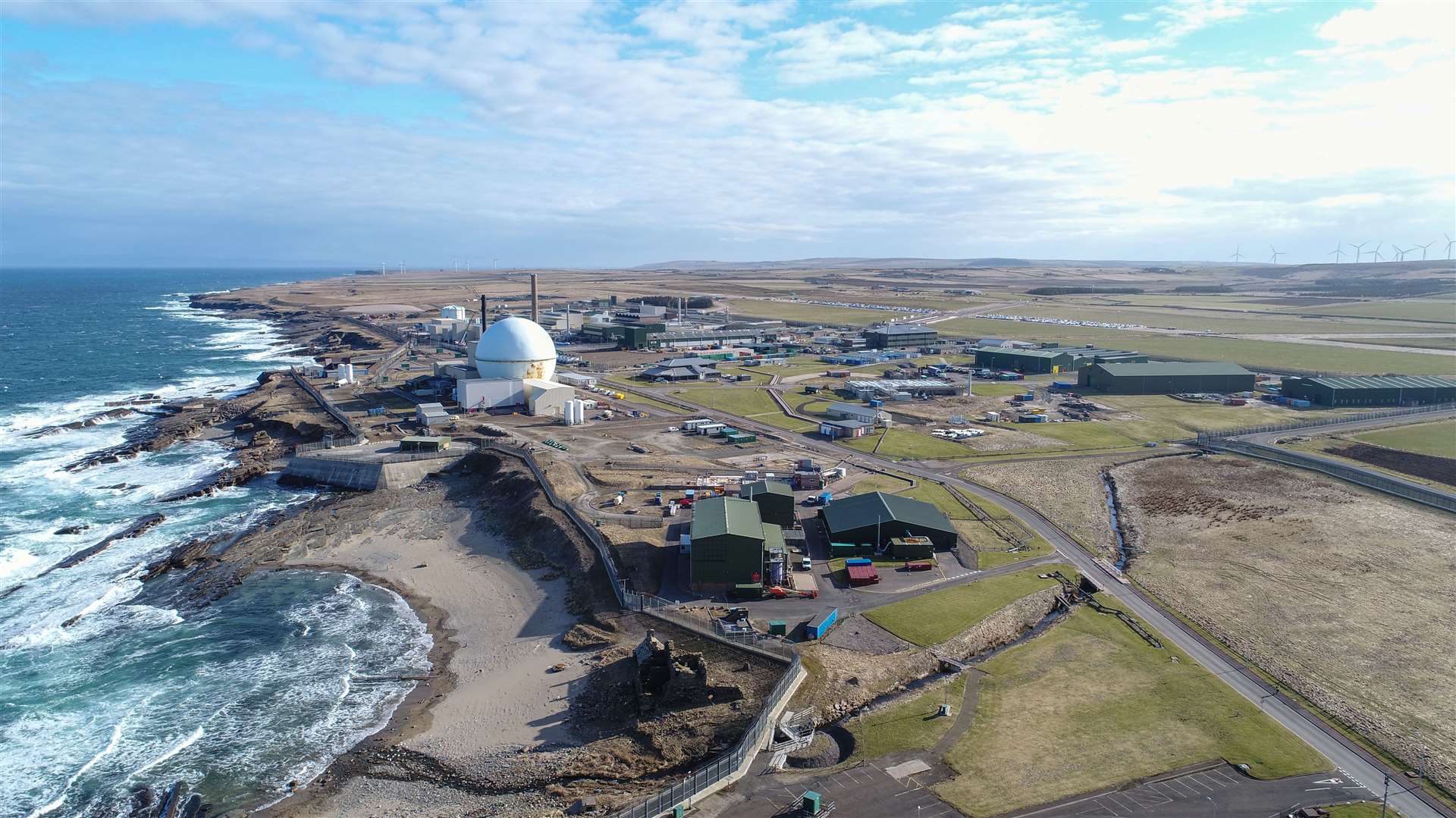 Dounreay site, March 2018. Picture: DSRL and NDA