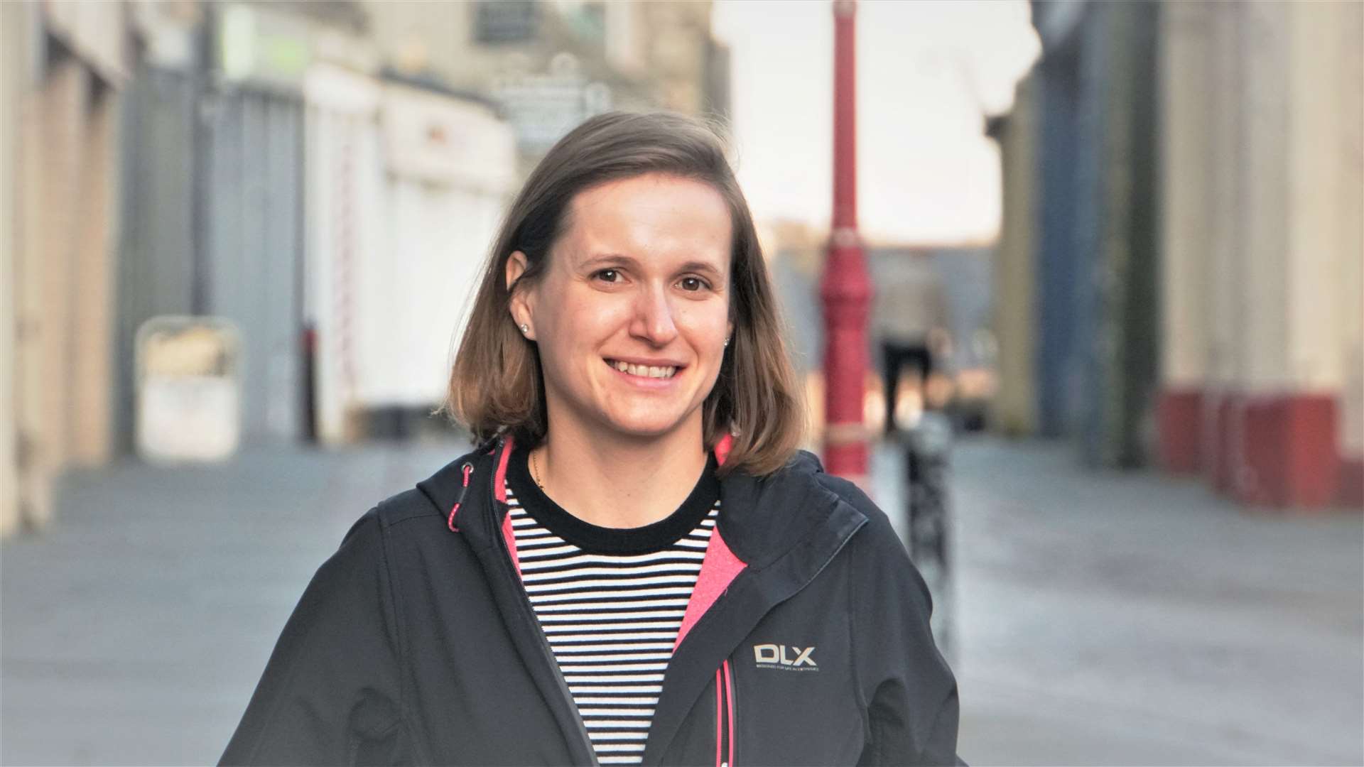 Kasia Koziel is project leader with the Sustrans team behind the Wick street design festival. Picture: DGS