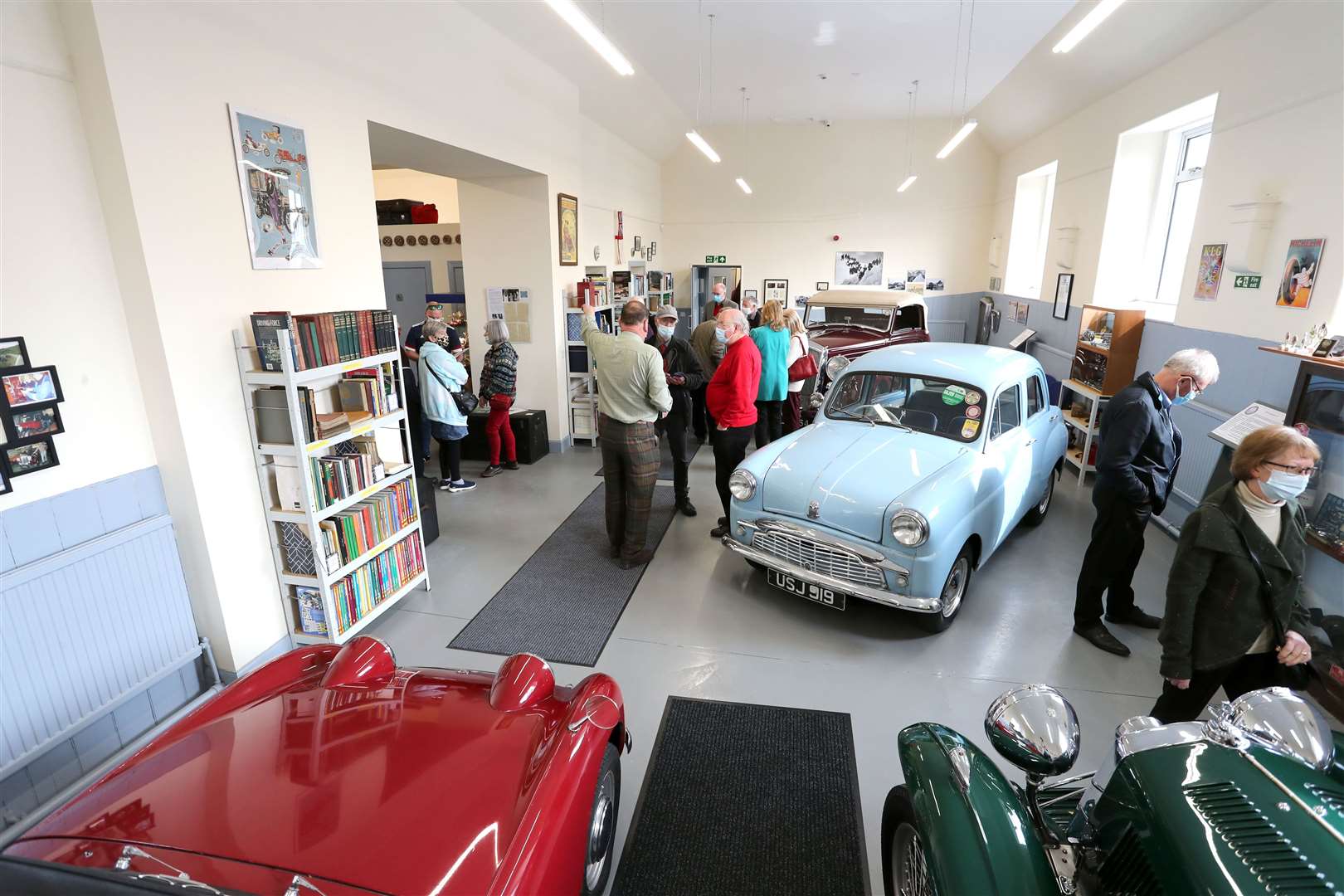 The south wing of the Edward Sutherland Gallery within the newly opened centre. Picture: James Gunn