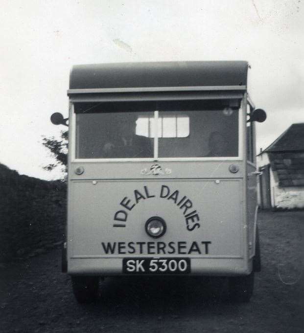 Westerseat Ideal Dairies started to use electric milk floats for town deliveries in the 1950s.