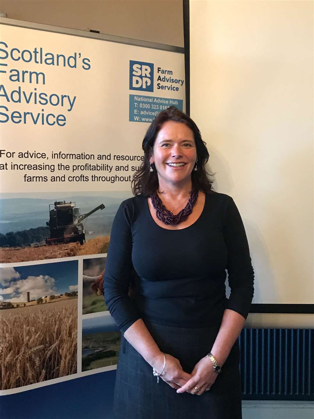 Heather Wildman of Saviour Associates who gave an insight into succession planning at the event in Halkirk.