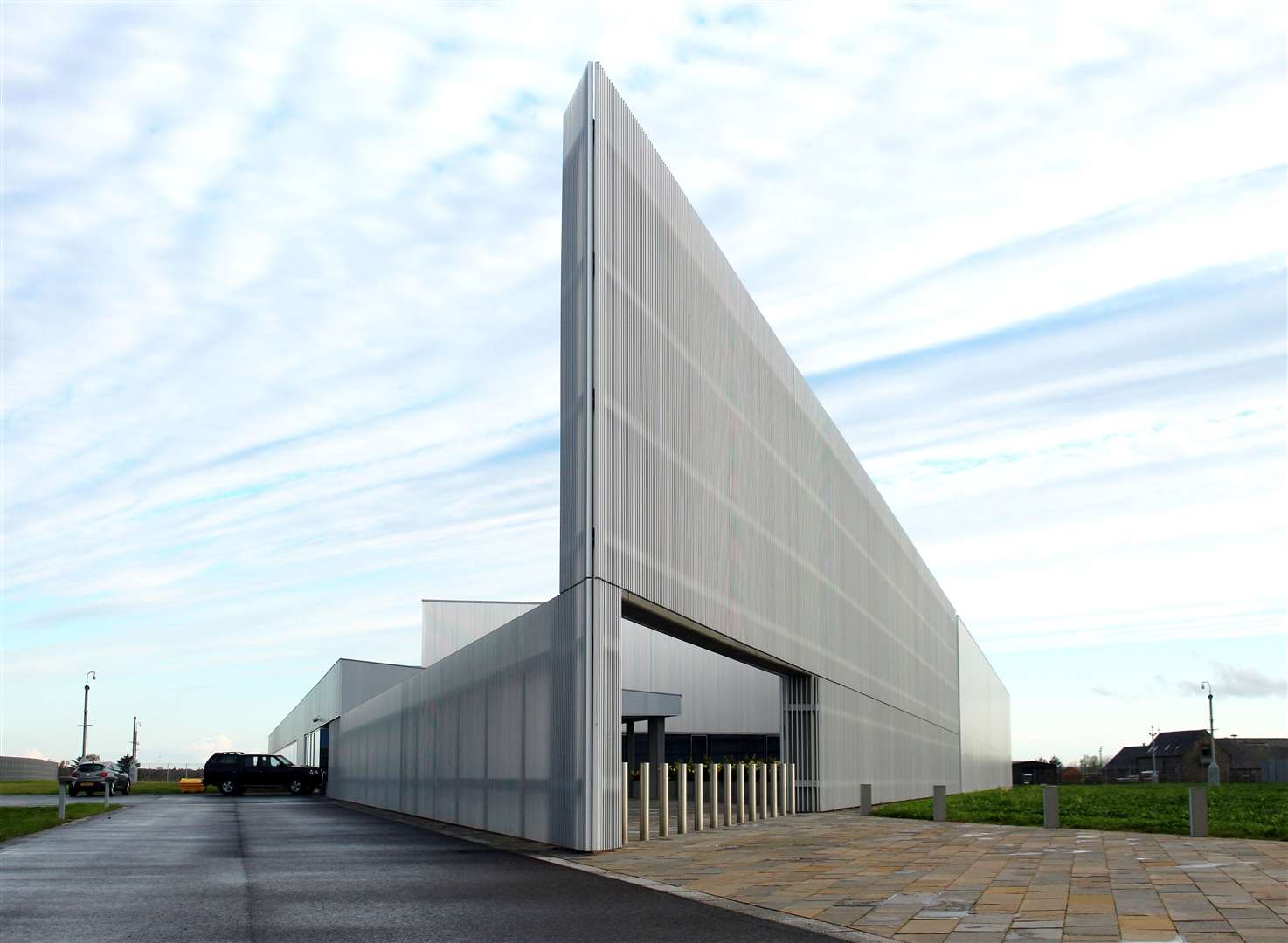 The Nucleus building near Wick John O'Groats Airport.