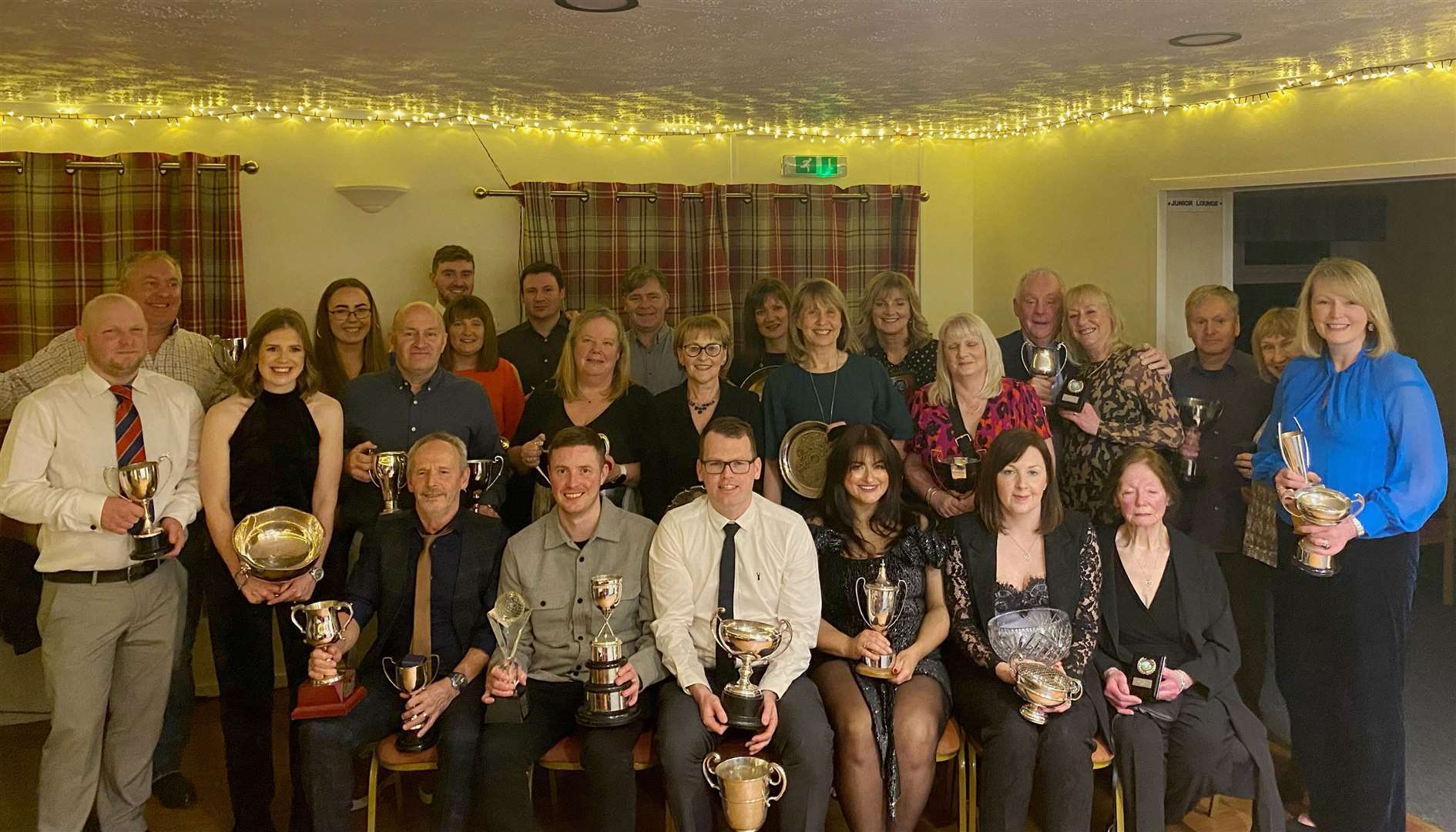 Reay Golf Club held its prize-giving at the weekend. Winners are pictured with their silverware.