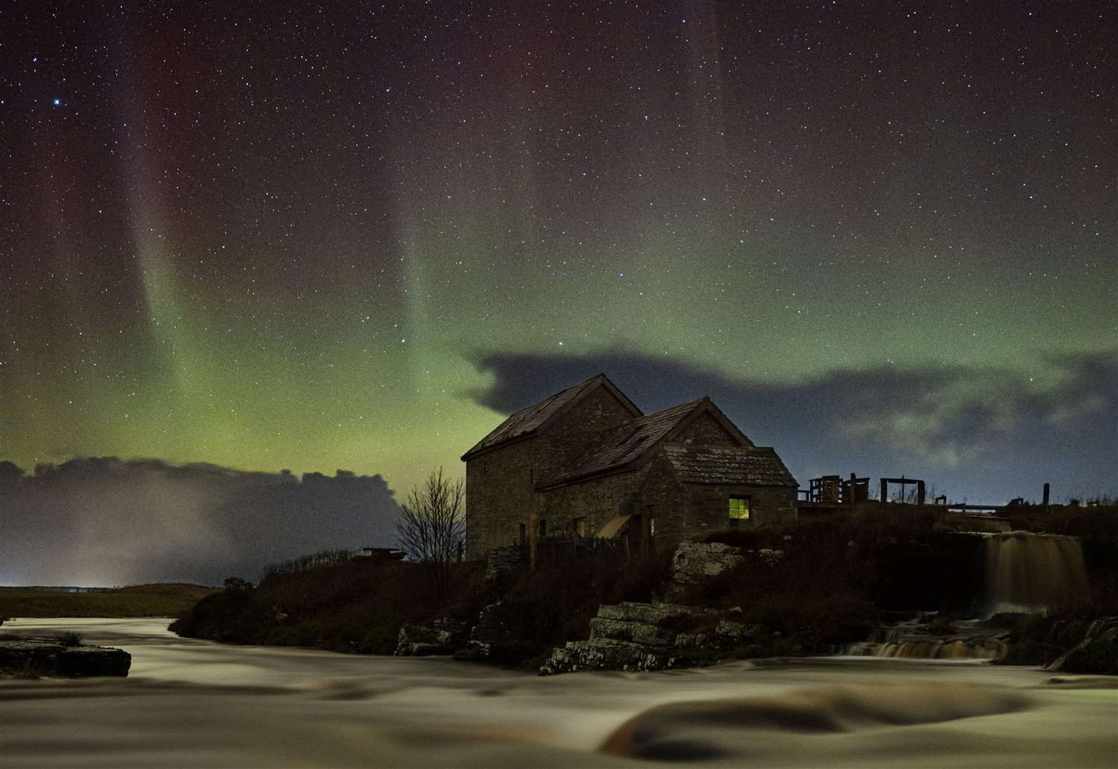 Aurora over Caithness. Picture by: Ollie Taylor.