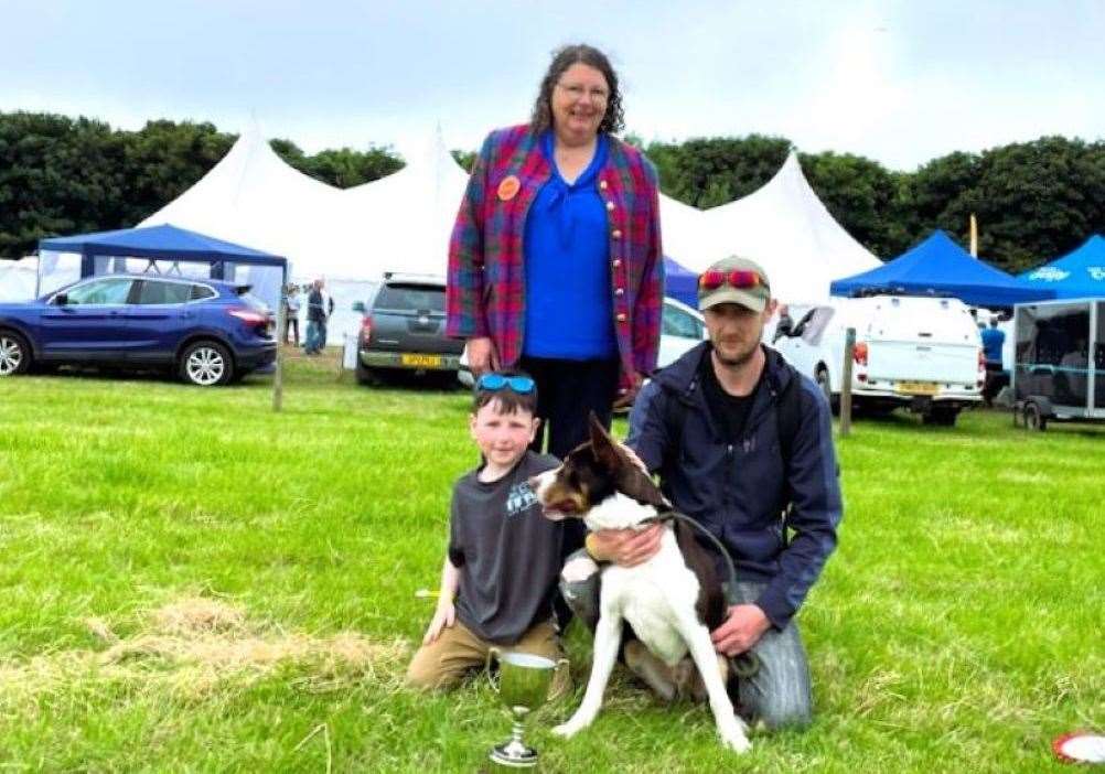 Best Working Collie won by Jack and Mark Wilson. Picture supplied