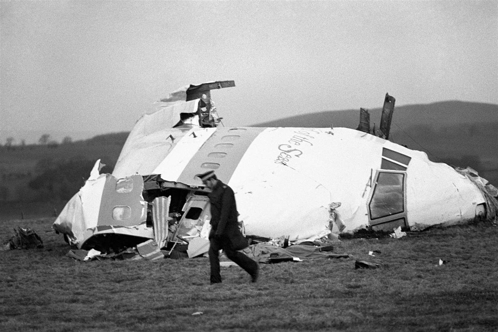 Pan Am Flight 103 crashed to the ground in Lockerbie on December 21, 1988 (PA)